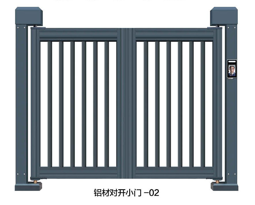 鋁材對(duì)開小門02